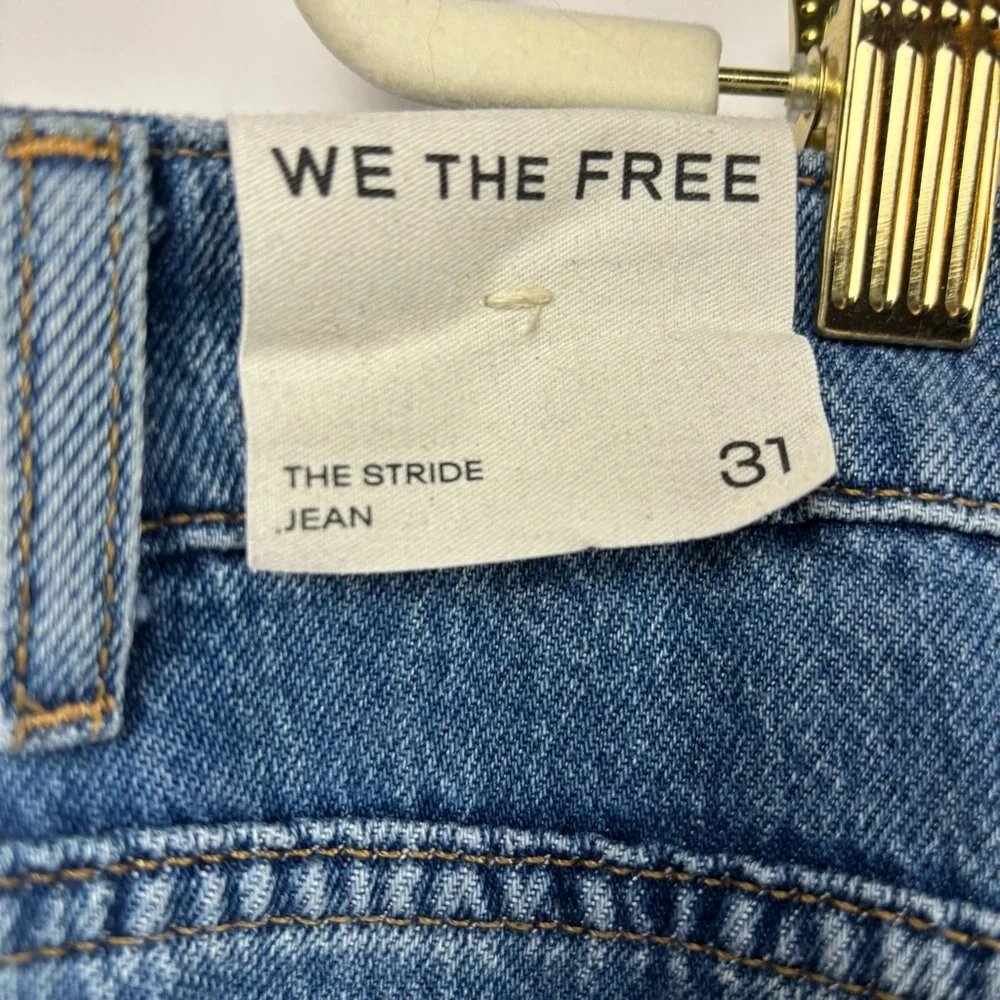 We The Free The Stride Jean Wide Leg Blue 31 NWT